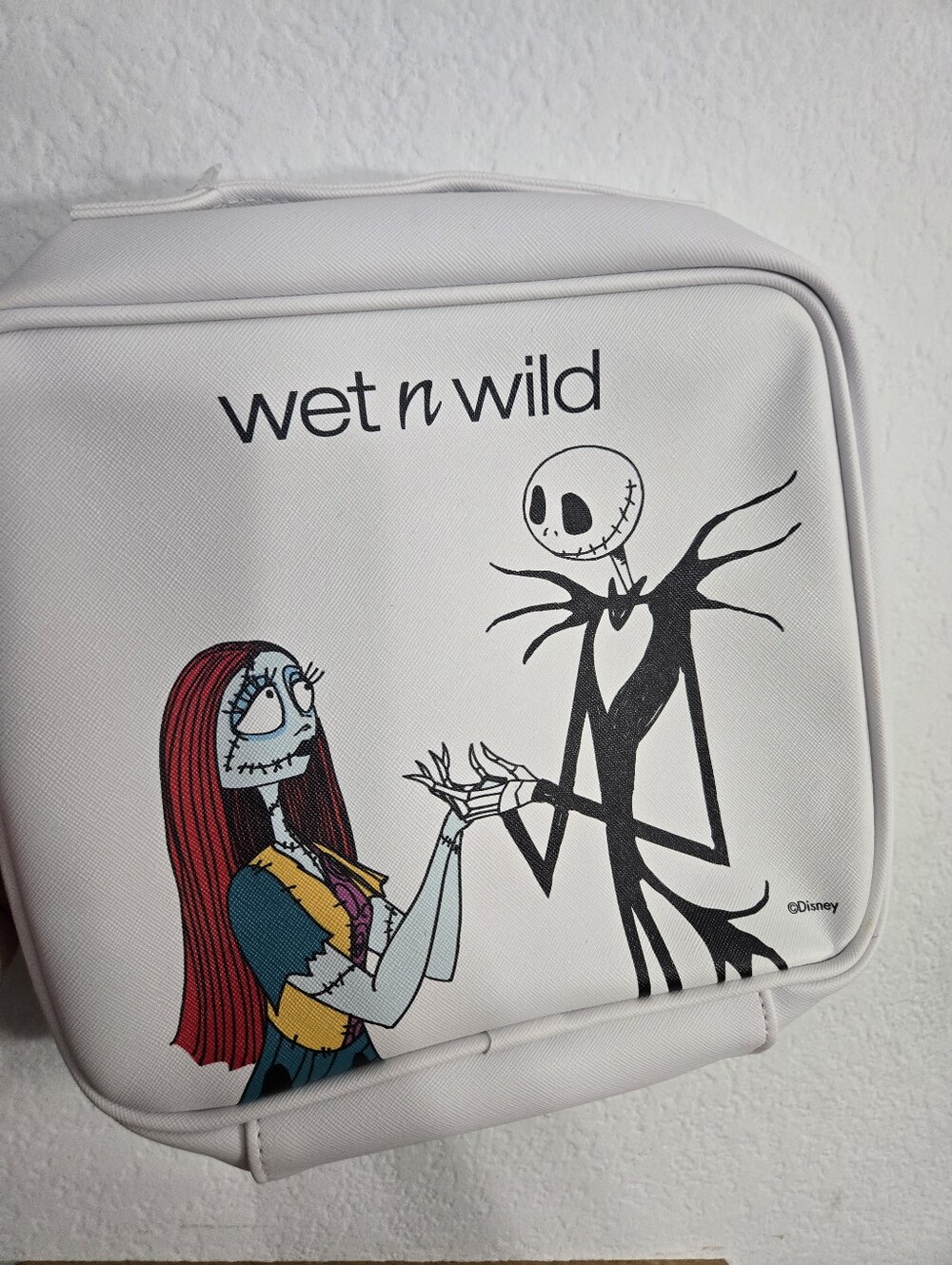 Disney Wet N Wild Nightmare Before Christmas Make-Up Bag Case 2 Side Graphic NEW - Picture 2 of 8